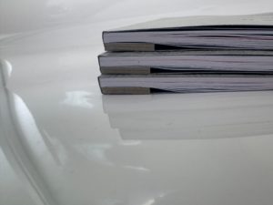 データ出力・二つ折りくるみ製本（図面）