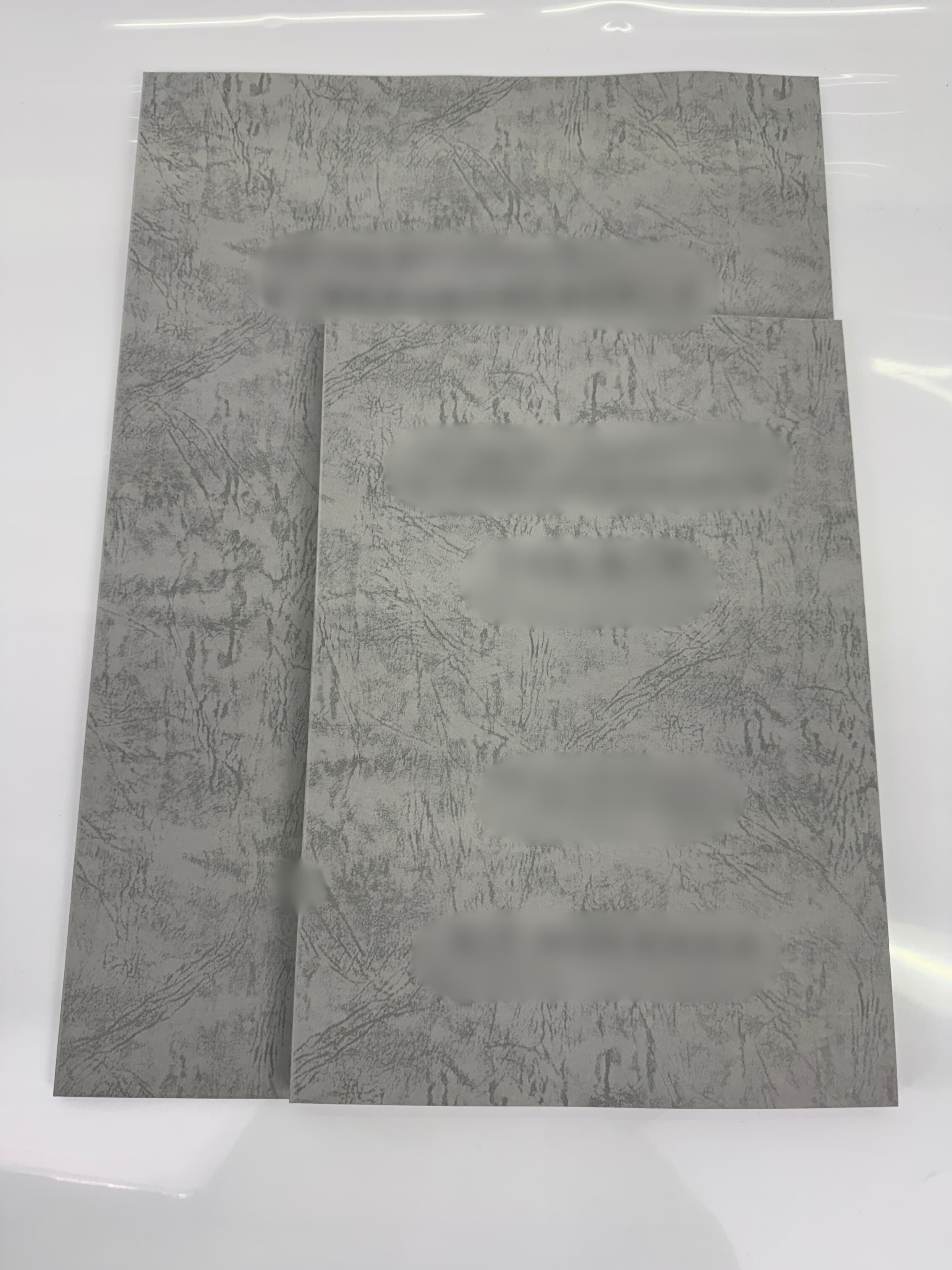 二つ折り・くるみ製本（図面）